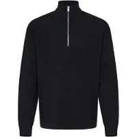 !Solid Pullover 'SDVian' nero