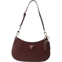 GUESS per donna. HWZG9672070 Borsa satchel di lusso Noelle II granata (OSFA), Casual, Poliuretano