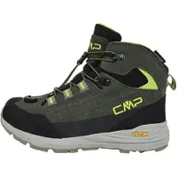 CMP Kid's Vertyx Mid Trekking Shoes WP Scarpe da trekking Bambini (34, nero)