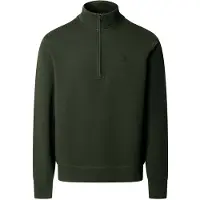 Hackett London per uomo. HM5800195 felpa in cotone con cerniera e logo verde (XL), Casual