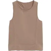 Armedangels Women's Seamless Top Top Donna (M, marrone)