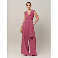 SAVEL Tuta jumpsuit 'Audrey' magenta