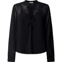Pepe Jeans per donna. PL3051559 Camicetta Julianna nero (S), Casual, Viscosa, Manica lunga
