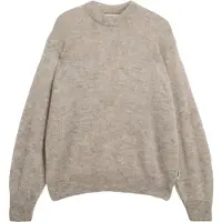 Armedangels Women's Mohair Blend Knit Sweater Maglione Donna (M, beige)