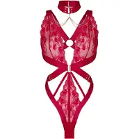 Hunkemoller Body 'Colette' rosa scuro