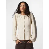 Pieces Cardigan A Maglia | Bianco | S