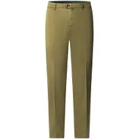 Hackett London per uomo. HM2100154 Pantalone chino Heritage Ken verde oliva (34/32), Casual, Cotone, Classico
