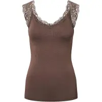 Pieces Top Senza Maniche | Marrone | M
