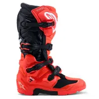 Alpinestars Stivali Tech 7 Enduro Red Fluo Black