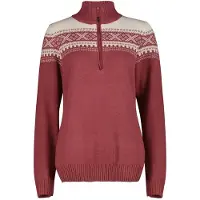 CMP Women's Sweat Knitted Yarn 7H76506 Maglione Donna (48, rosso/fuchsia)