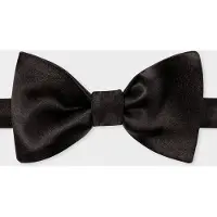 Paul Smith Men Bowtie Plain Silk Black Taglia: OS | Cravatte Outlet | Uomo | Nero