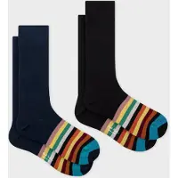 Paul Smith Men Sock 2 Pack Tippng Mixed Plate 1 Taglia: OS | Calzini Outlet | Uomo