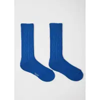 Paul Smith Men Sock Shiny Cable Cobalt Blue Taglia: OS | Calzini Outlet | Uomo | Blu