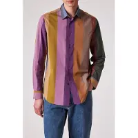 Paul Smith Mens S/c Regular Fit Shirt Multi Coloured Taglia: S | Camicie Casual Outlet | Uomo