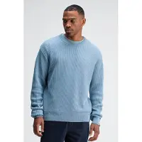 Butcher of Blue Galway Crew Horizon Blue Taglia: 3XL | Maglioni a maglia Outlet | Uomo | Blu
