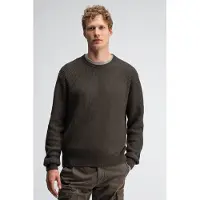 Butcher of Blue Galway Crew Mocha Brown Taglia: XL | Maglioni a maglia Outlet | Uomo | Marrone