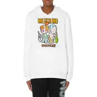 Moschino X The Flintstones Hoodie White Taglia: XXS | Maglioni a maglia Outlet | Donna | Bianco