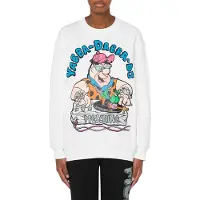 Moschino X The Flintstones Sweatshirt White Taglia: 40 | Maglie a manica lunga Outlet | Donna | Bianco