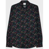 Paul Smith Mens Ls Tailored Fit Shirt Black Taglia: M | Camicie Casual Outlet | Uomo | Nero