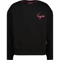 Vingino Girls Nalien Sweater Deep Black Taglia: 6 | Maglioni Outlet | Unisex | Nero