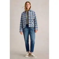 White Stuff Amelia Check Jacket Blue Multi Taglia: 24 | Giacche Outlet | Donna | Blu