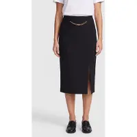 Guess Marciano GUESS Ella W/chain Midi Sk Jet Black A996 Taglia: 44 | Minigonne Outlet | Donna | Nero