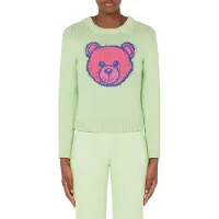 Moschino Teddy Bear Cotton Pullover Green Taglia: 38 | Maglie a manica lunga Outlet | Donna | Verde
