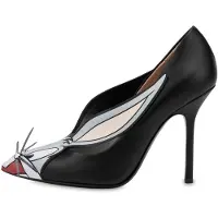 Moschino Chinese New Year Calfskin Pumps Black Taglia: 37 | Tacchi Alti Outlet | Donna | Nero