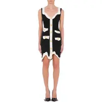 Moschino Morphed Effect Stretch Crepe Dress Black Taglia: 42 | Maxi abiti Outlet | Donna | Nero