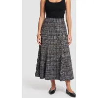 Guess Marciano GUESS Gea Flared Midi Skir Jet Black A996 Taglia: 44 | Minigonne Outlet | Donna | Nero