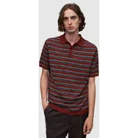 AllSaints Stafford Ss Polo Coper Ml/gy Ml/blk Taglia: XXL | Polo Outlet | Uomo