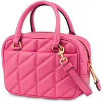 Moschino Double Smiley Logo Quilted Handbag Purple Taglia: OS | Borse a mano Outlet | Donna | Viola