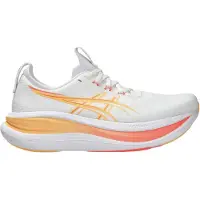 Asics Women's Gel-Nimbus 28 Scarpe da corsa Donna (37, bianco/orange)