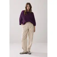 Summum Woman Sweater Soft Boucle Knit Wineberry Taglia: L | Maglioni a maglia Outlet | Donna | Rosso