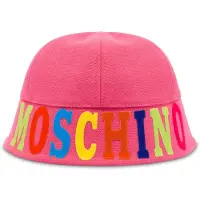 Moschino Multicolor Logo Canvas Hat Pink Taglia: S | Cappelli Outlet | Uomo | Rosa