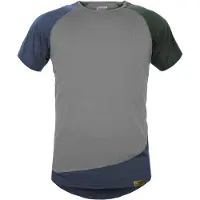Grüezi Bag Woodwool T-Shirt Mr. Kirk T-shirt Uomo (S, grigio)