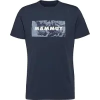 Mammut Trovat T-Shirt Logo T-shirt Uomo (S, blu)