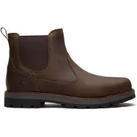 Timberland per uomo. TB0A6A4WET41 Stivaletti in Pelle Chelsea Britton Road verde (40), Basso, Nessuno, Casual
