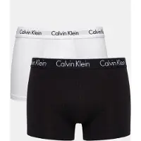 Calvin Klein Trunk 2-pack Black/white Taglia: XL | Biancheria intima Outlet | Uomo | Nero