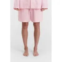 Tekla Unisex Poplin, Pyjamas Shorts Soft Pink Taglia: XS | Pantaloncini Outlet | Unisex | Rosa