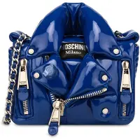 Moschino Biker Bag Inflatable Effect Blue Taglia: OS | Borse a mano Outlet | Donna | Blu