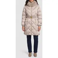 Guess Marciano GUESS Elly Down Midi Jacke Velvet Taupe Taglia: 46 | Giacche invernali Outlet | Donna | Nero