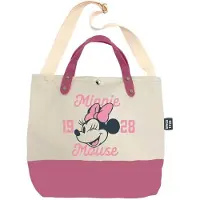 Arditex Borsa A Tracolla In Tessuto Minnie 37x26x11 Cm Canvas