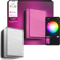 Philips Hue Apparecchi Per Illuminazione Da Esterni Applique Rettangolare Semeru
