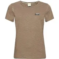 Chillaz Women's Valencia Climber's Life T-shirt Donna (40, beige)
