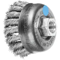 PFERD TOOLS spazzola a tazza annodata TBG M14 filo di acciaio inox per smerigliatrici angolari
