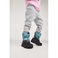 Reima Kid's Nefar Scarpe invernali Bambini (33, nero/verde)