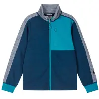 Reima Kid's Wool Sweater Merin Giacca di lana Bambini (146, blu)