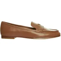 Michael Kors per donna. 40S6JNFP1L Mocassini in pelle Brown Jennings (39), Marrone, Basso, Nessuno, Casual, Da sera, Classico