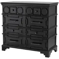 Casa Padrino Cassettiera di design in mogano 107 x 51 x H. 101 cm - Qualità lusso